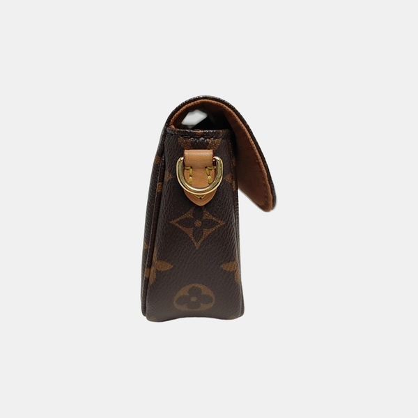 IVY Monogram Coated Canvas Brown