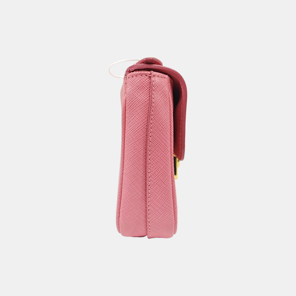 Sound Bag Saffiano Calfskin Pink