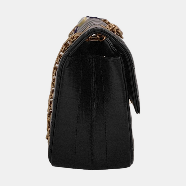 2.55 224 (mini) Quilted Calfskin Black