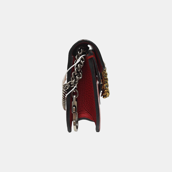 Dionysus Super Mini Calfskin Red