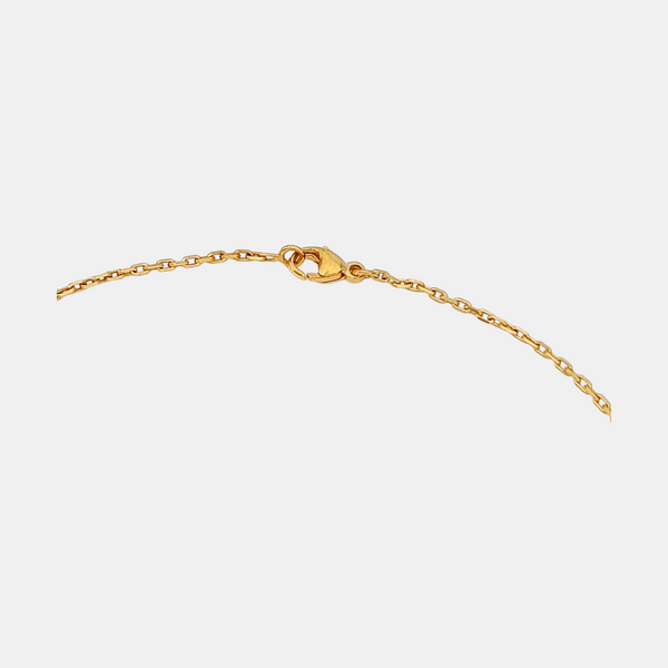 Pop H Metal Gold Necklace