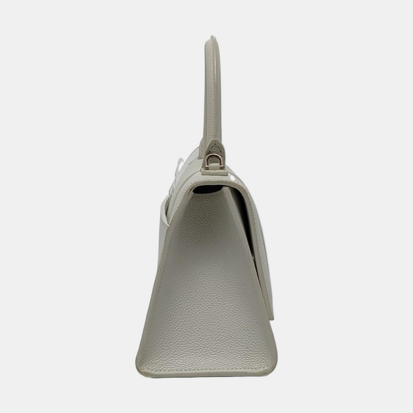 Hourglass S Calfskin White
