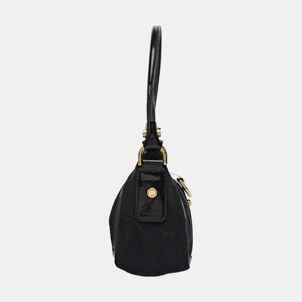 D-Ring Monogram Canvas Black