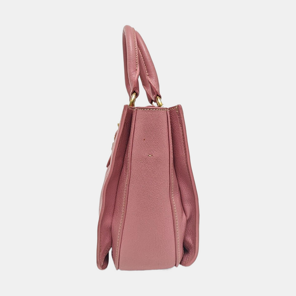Calfskin Tote Bag Pink