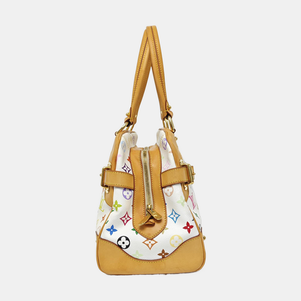 LV × TM CLAUDIA Monogram Coated Canvas White