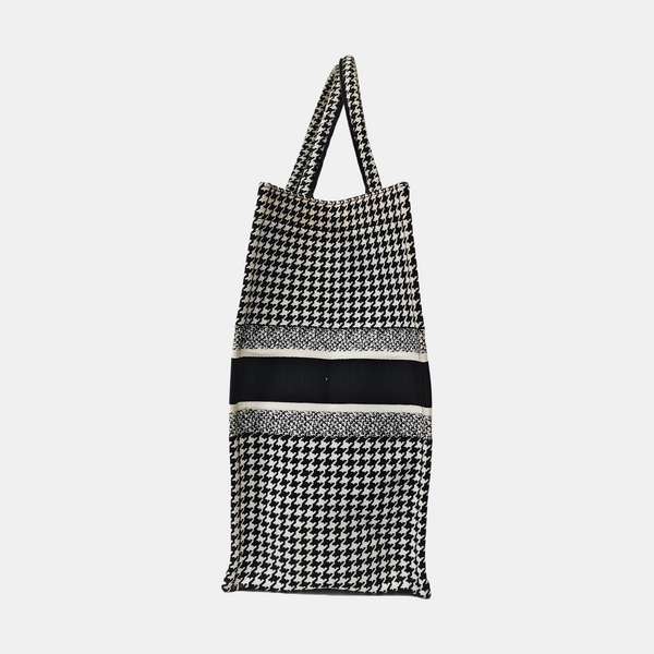 Book Tote Large Canvas Black