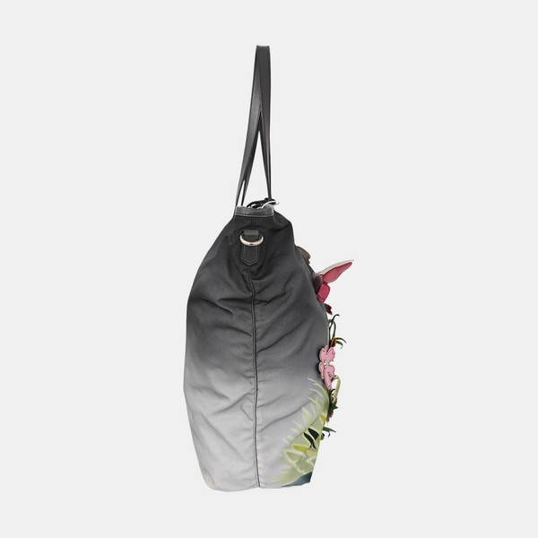 Nylon Top Handle Bag Multicolor