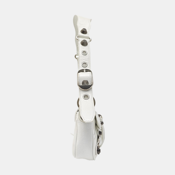 Le Cagole Mini Lambskin White