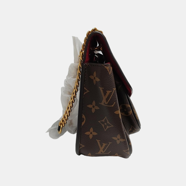 PASSY Monogram Coated Canvas Brown