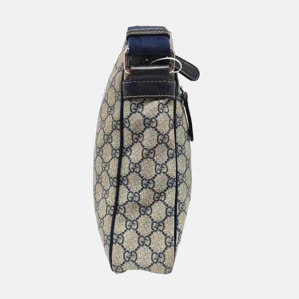 Monogram Coated Canvas Shoulder Bag Brown