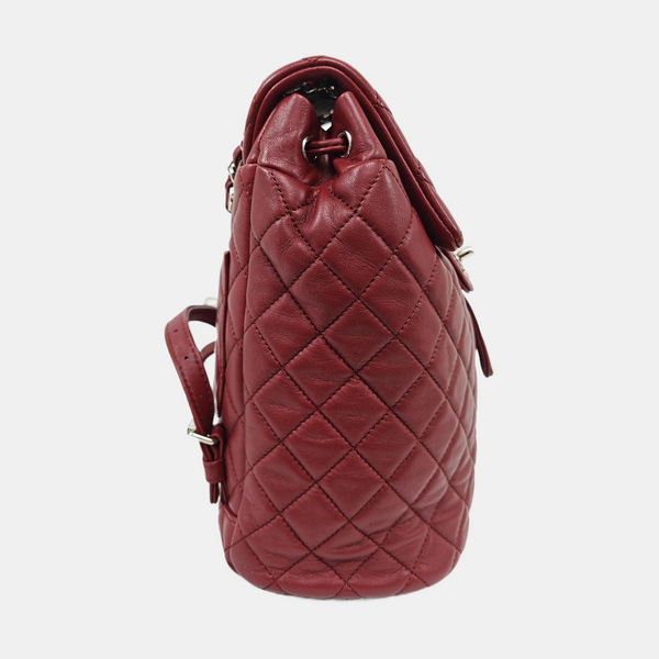URBAN SPIRIT Small Quilted Lambskin Red