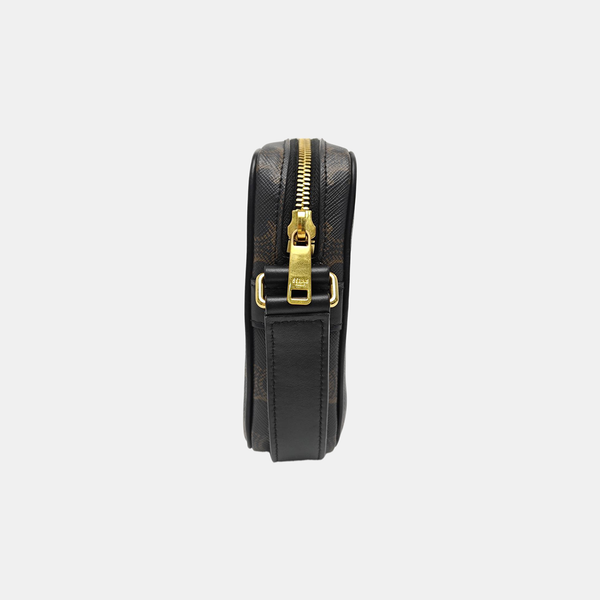 TRIOMPHE Medium Coated Canvas Black
