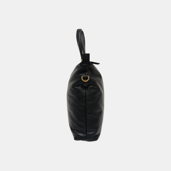 Calfskin Crossbody Bag Black