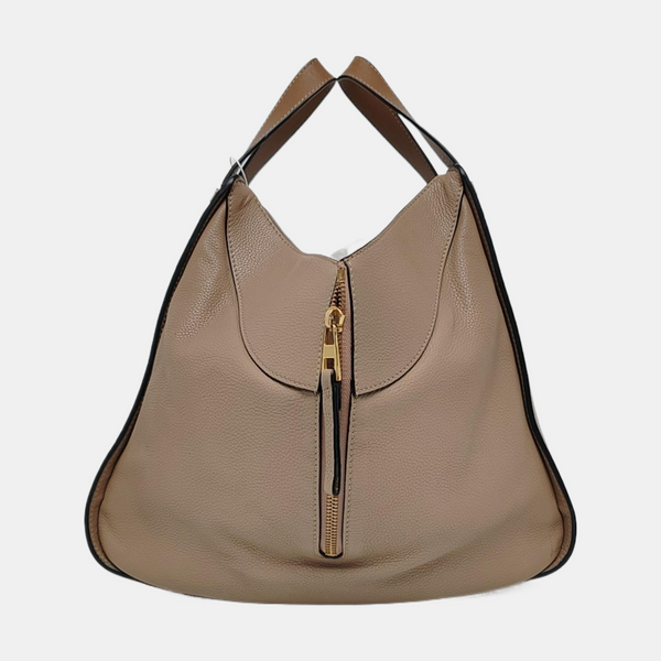 Hammock Small Calfskin Beige