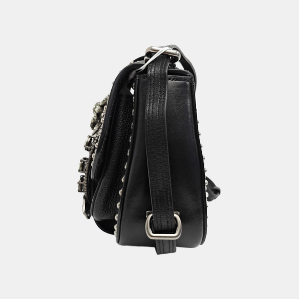 Miu Lady Calfskin Black