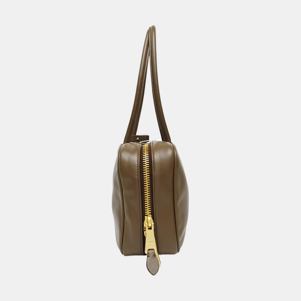 Beau Medium Calfskin Gray