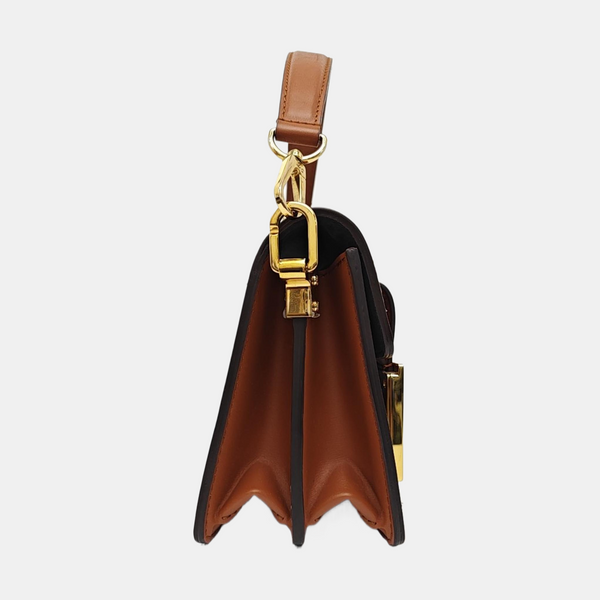 DAUPHINE Mini Monogram Coated Canvas Brown