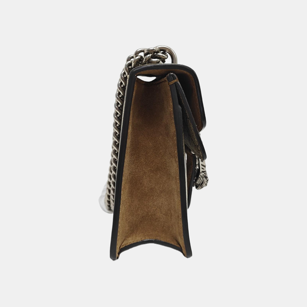 Dionysus Mini Monogram Coated Canvas Beige