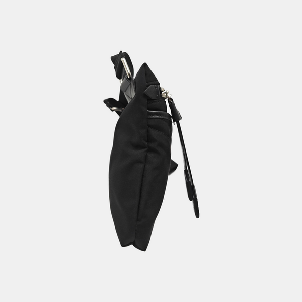 Nylon Crossbody Bag Black
