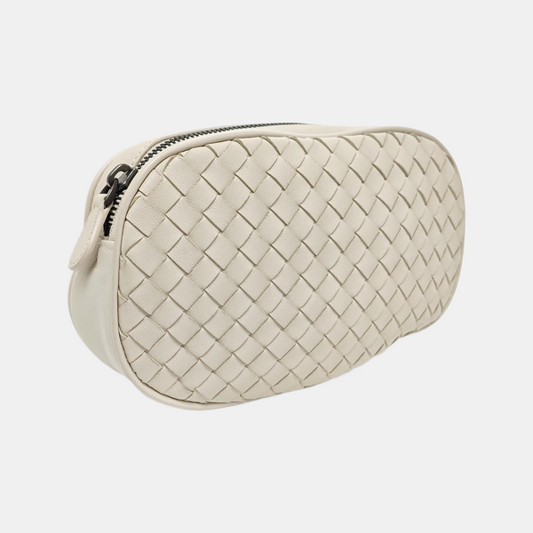Calfskin Shoulder Bag White