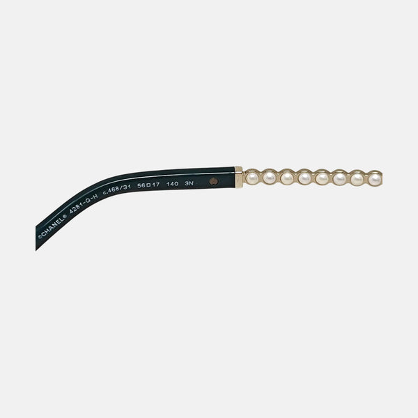 Metal Sunglasses Green