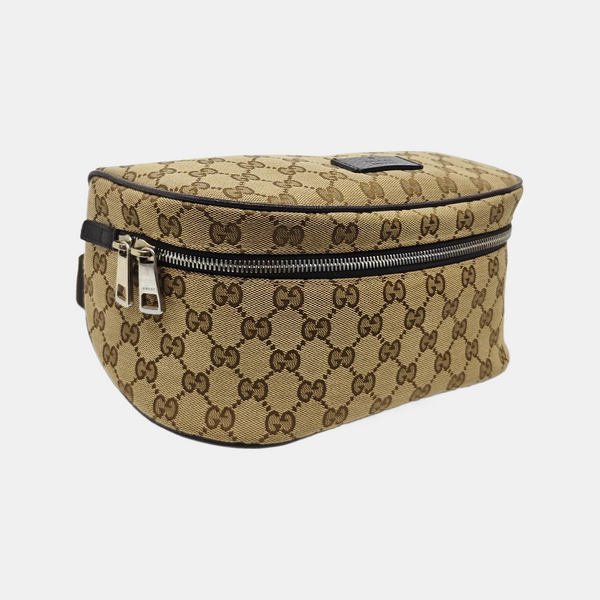 Monogram Canvas Belt Bag Beige