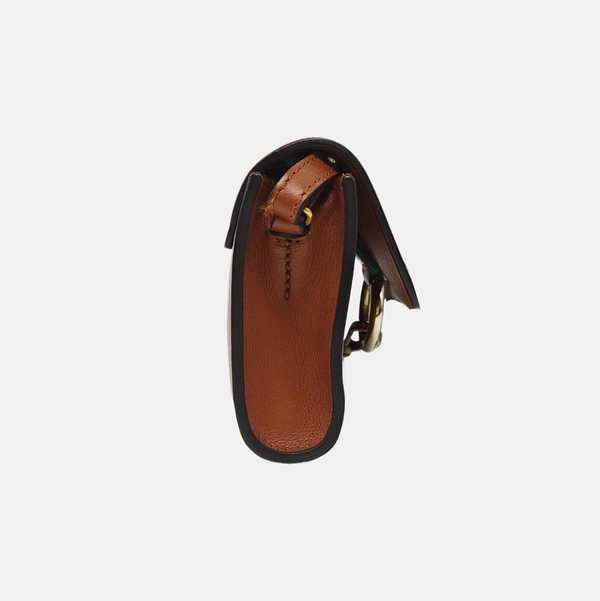 Faye Mini Calfskin Brown