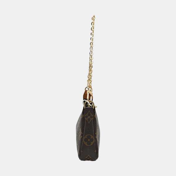 ACCESSOIRES MM Monogram Coated Canvas Brown