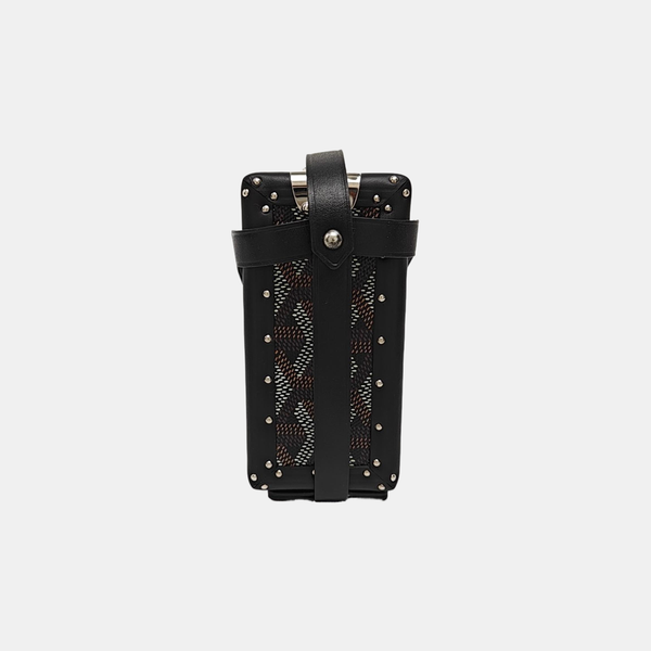 Minaudière Coated Canvas Black