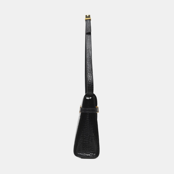 MANHATTAN Medium Calfskin Black