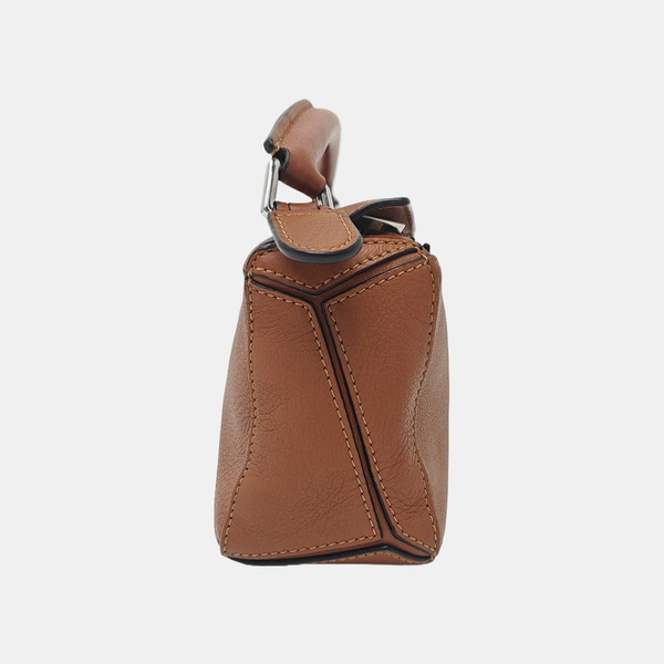 Puzzle Mini Calfskin Brown