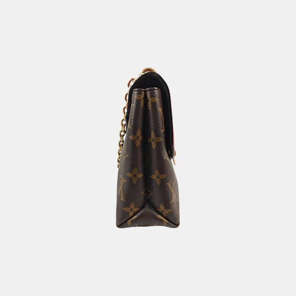 SAINT PLACIDE Monogram Coated Canvas Brown