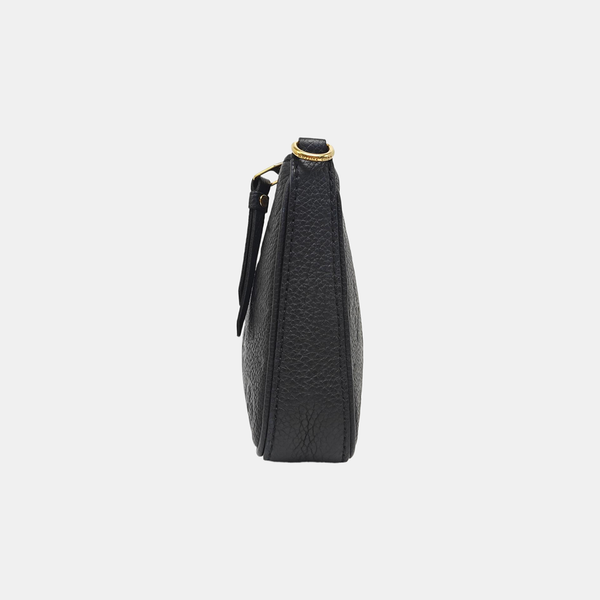 EASY POUCH ON STRAP Monogram Calfskin Black