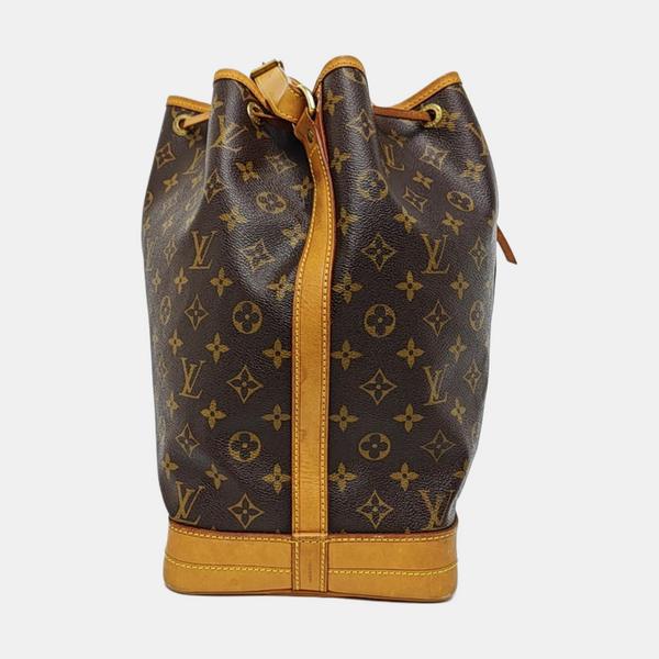 NOÉ GM Monogram Coated Canvas Brown