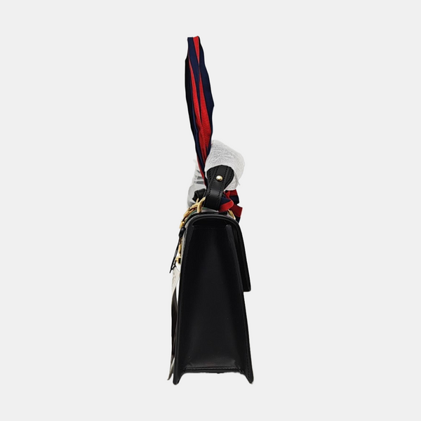 Sylvie Small Calfskin Black
