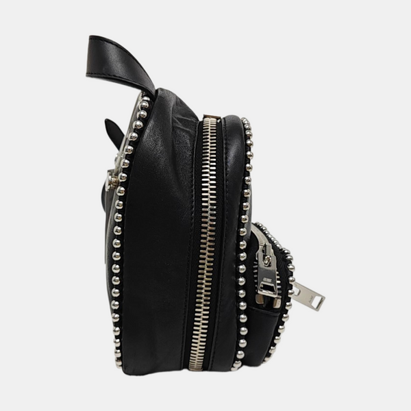 Lambskin Shoulder Bag Black