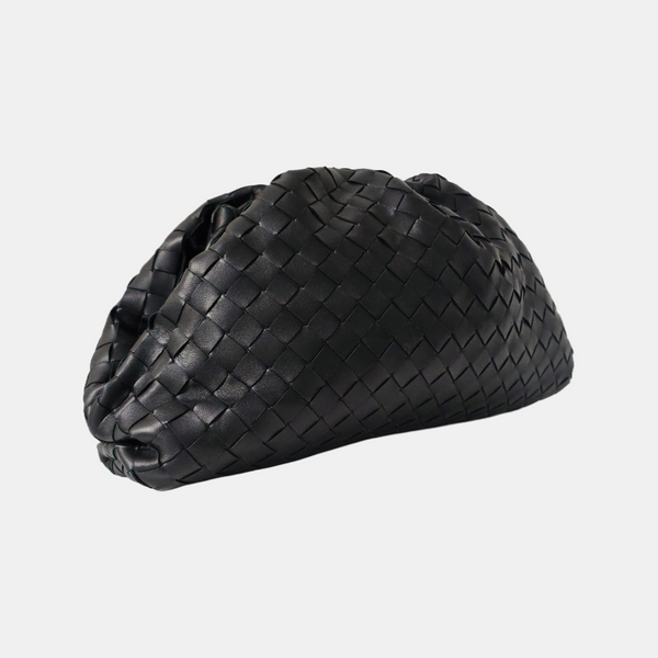 The Pouch Large Lambskin Black