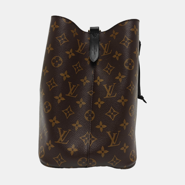 NÉONOÉ MM Monogram Coated Canvas Brown