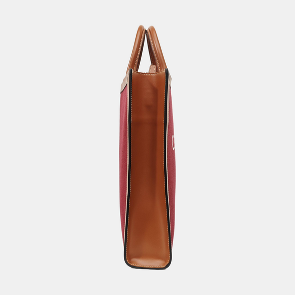 CABAS CELINE Small Canvas Red