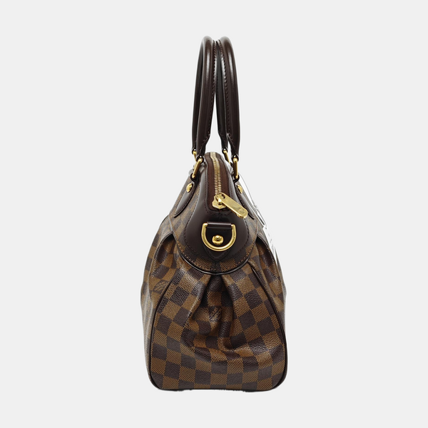 TREVI PM Damier Ebene Coated Canvas Brown