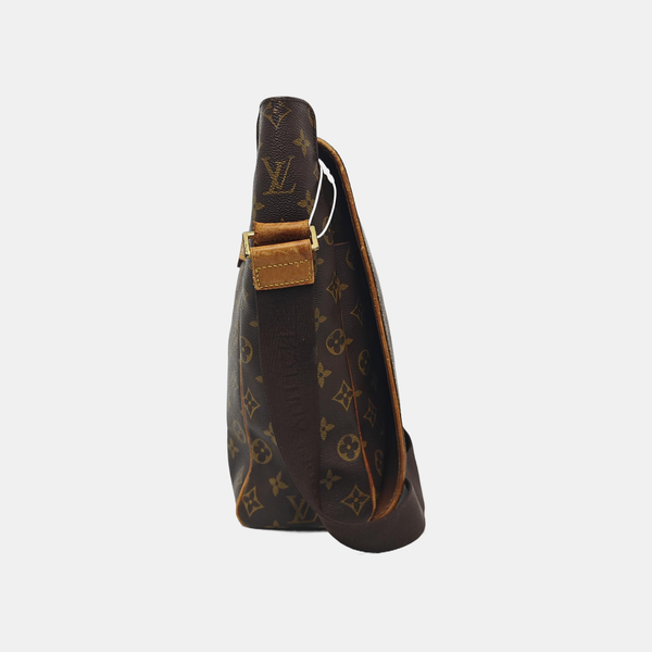 VALMY Monogram Coated Canvas Brown