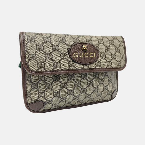 Neo Vintage Monogram Coated Canvas Beige