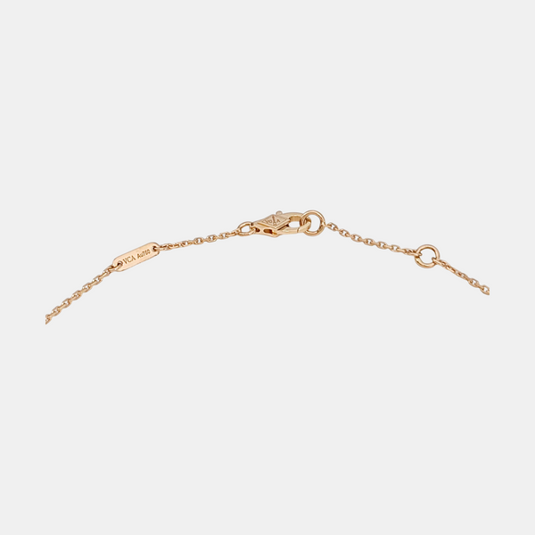 Sweet Alhambra 18k Rose Gold Necklace