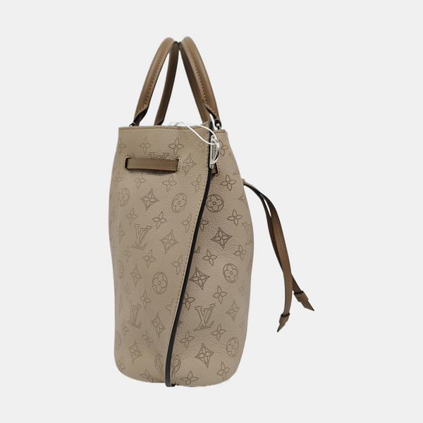 GIROLATA GM Monogram Calfskin Gray