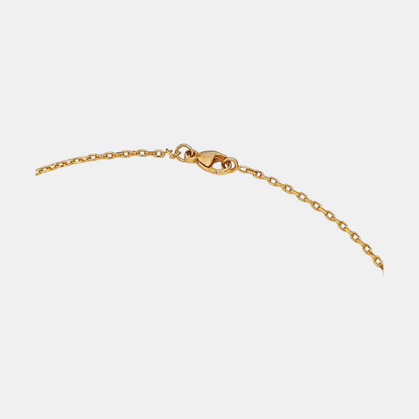 Pop H Metal Gold Necklace
