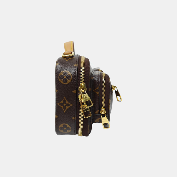 UTILITY Monogram Coated Canvas Brown