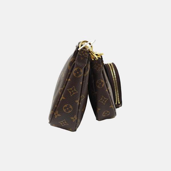 MULTI Monogram Coated Canvas Brown