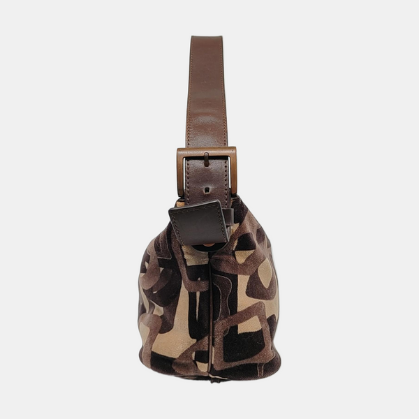 Fabric Shoulder Bag Multicolor