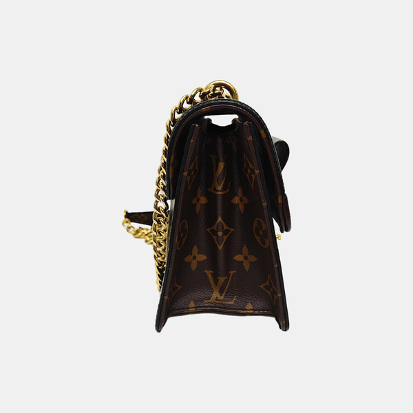 WYNWOOD Monogram Patent Leather Black
