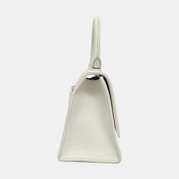 Hourglass S Calfskin White